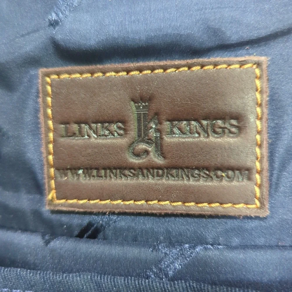 Links & Kings Heritage Premium Leather Travel Caddy‎ Brown Orlando Magic Golf